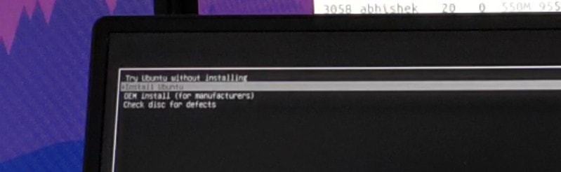 installare ubuntu - usare GRUB