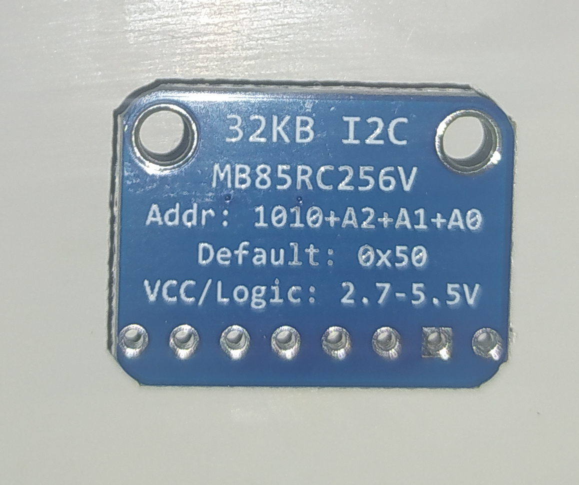 la nostra FRAM MB85RC256V